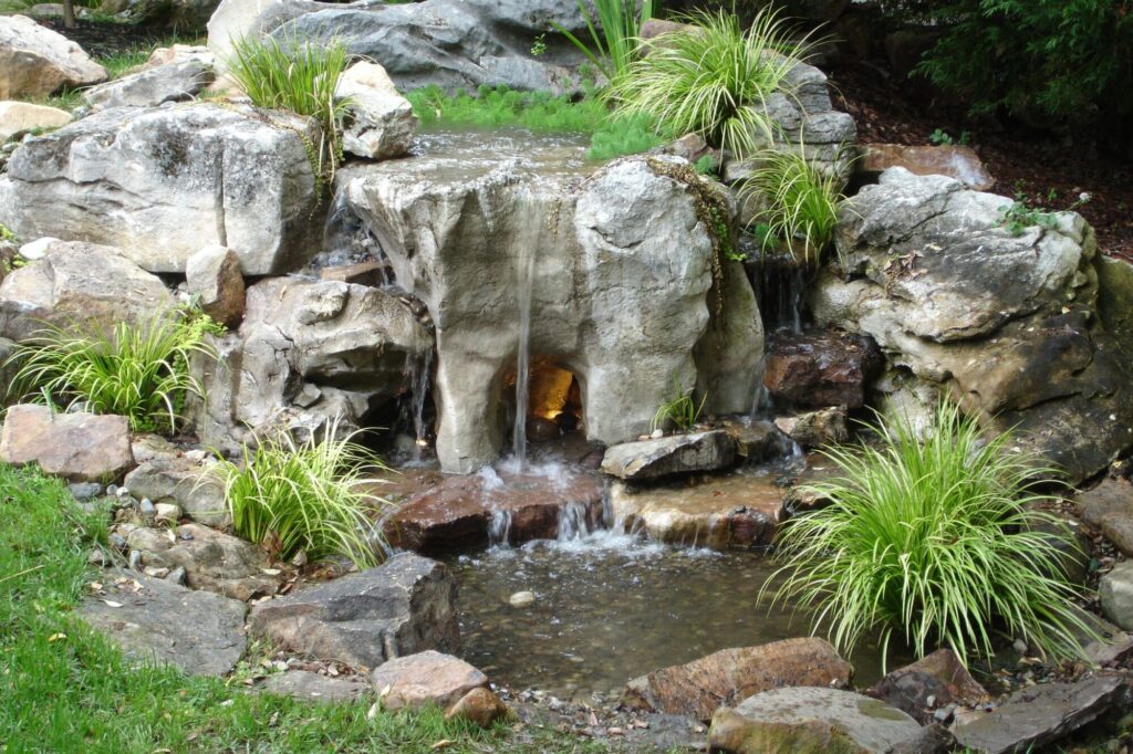 Pondless waterfall