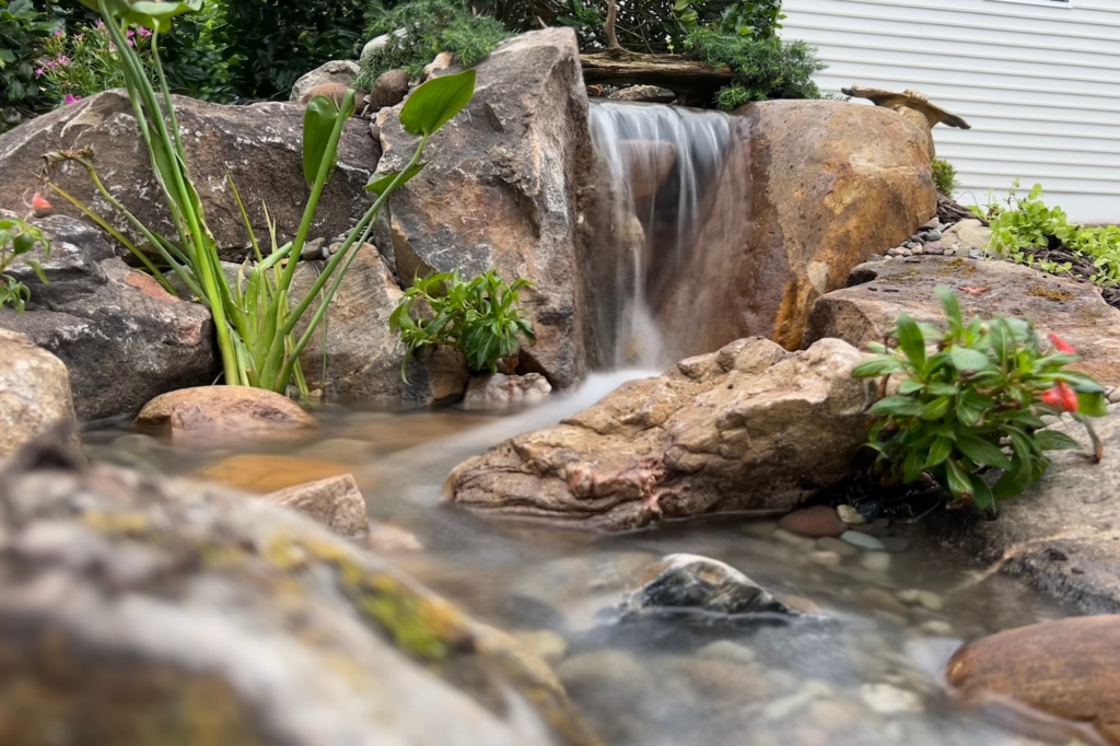 Backyard Waterfall
