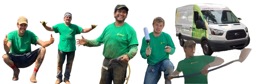 Expert pond builders and water feature installation crew from Pondscapes of Charlotte serving Weddington Marvin Wesley Chapel