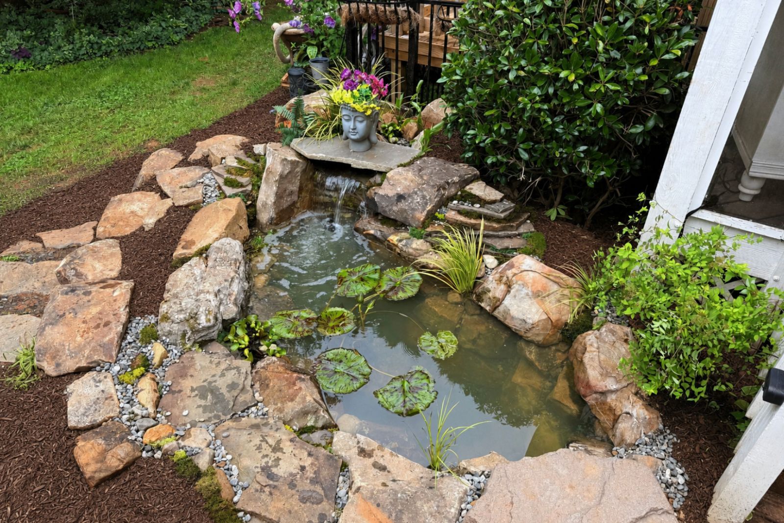 Pond mulch