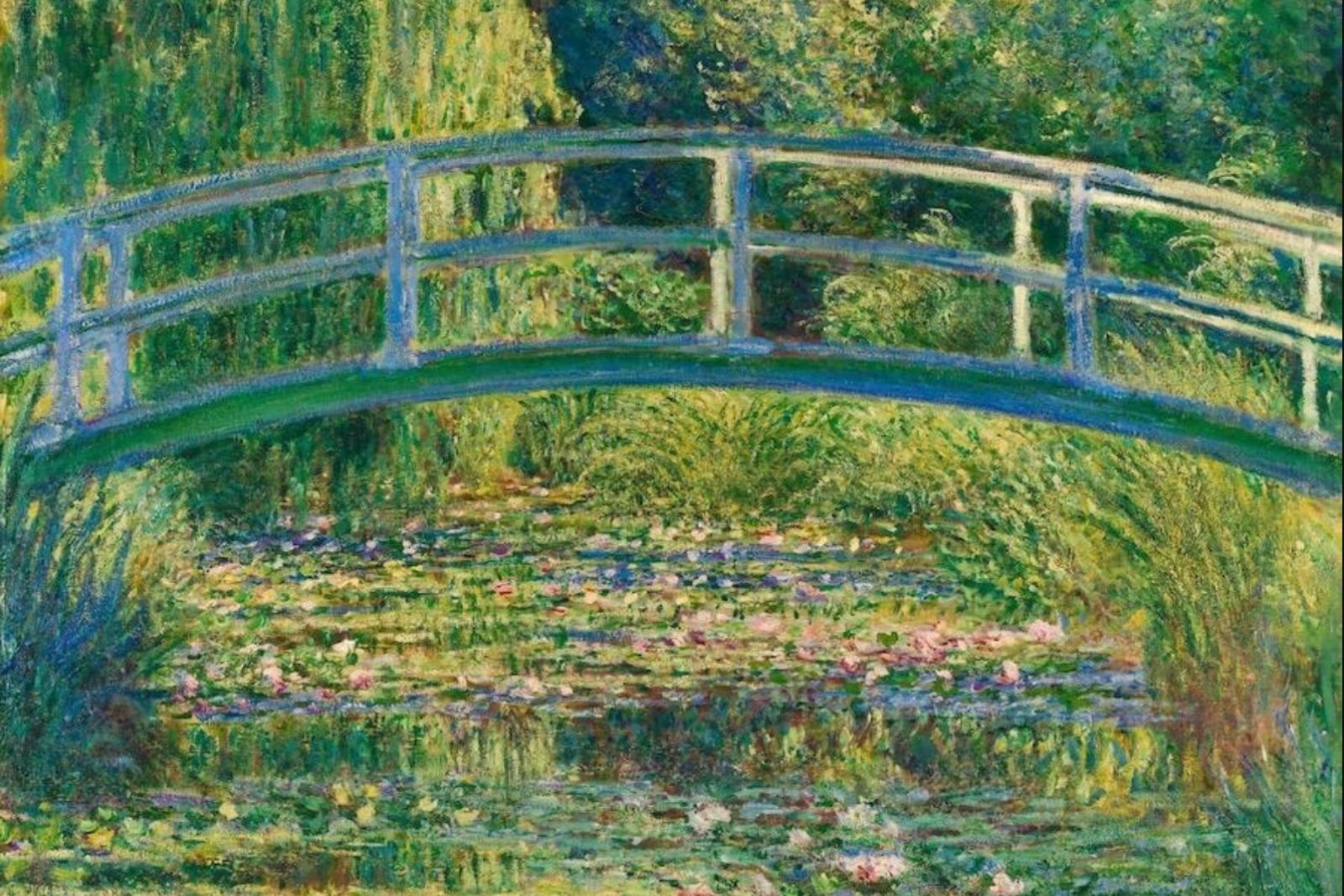 Bridge over Water Lilies